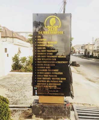 Pylon Sign Company in Lagos Nigeria. Pole Signs Road Signage
